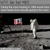 faking the moon landing wtf fun facts