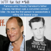 famous actor woody harrelsons father charles