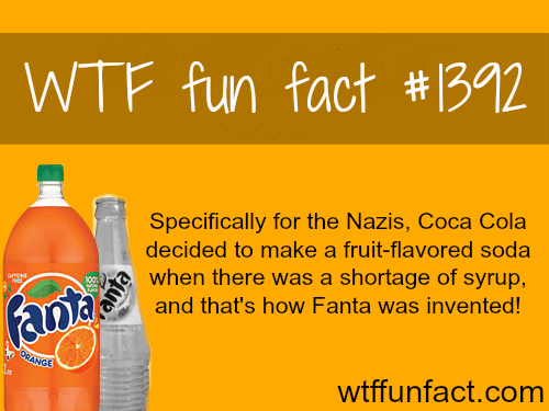 Fanta - Coca cola and the NAZI connections