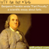 fart proudly by benjamin franklin wtf fun