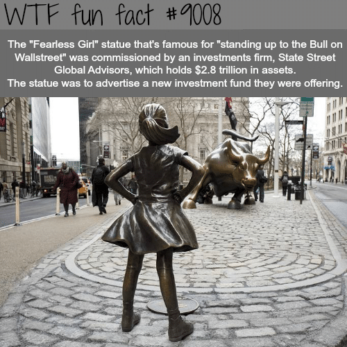 Fearless Girl Statue - WTF fun facts