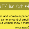 feelings facts
