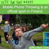 finlands mobile throwing sport wtf fun facts