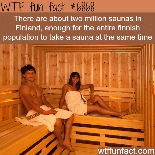 Finnish Sauna - WTF fun fact