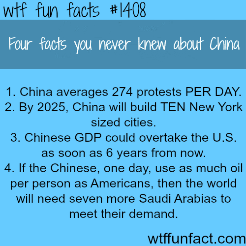 4 facts you never knew about China