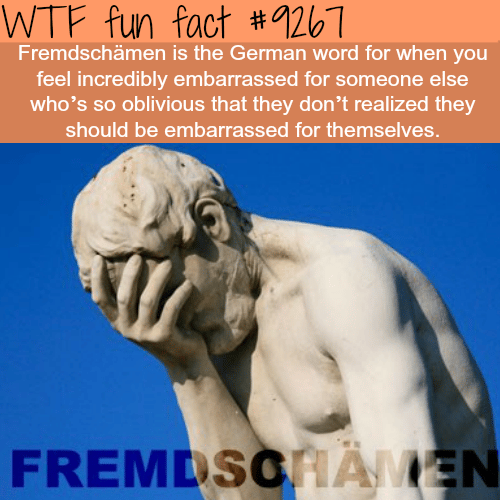 Fremdschämen - WTF fun facts