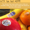 fruits stickers are edible wtf fun facts
