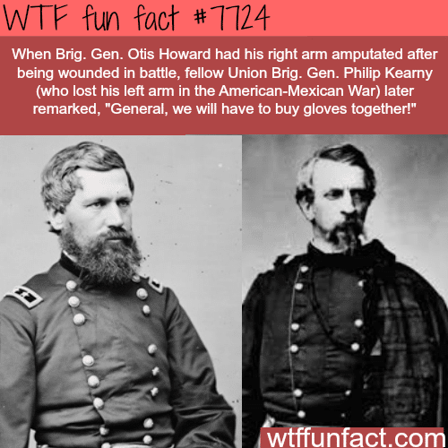 General Otis Howard and Philip Kearny - WTF fun facts