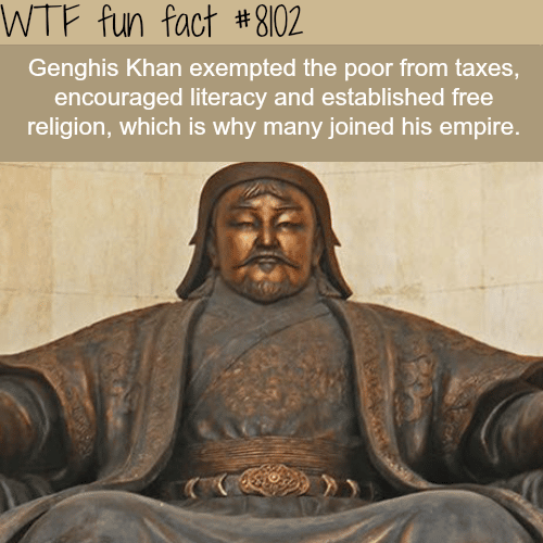 Genghis Khan - WTF fun facts