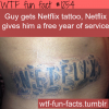 guy gets netflix tattoo netflix gives him a free year of