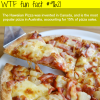 hawaiian pizza wtf fun fact