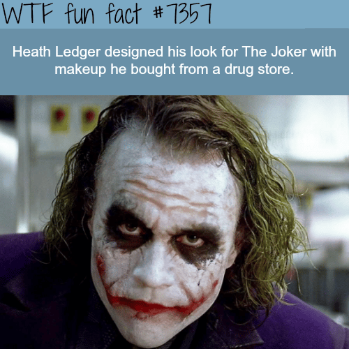 Heath Ledger - WTF fun facts
