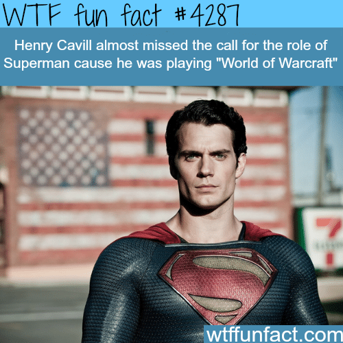 Henry Cavill almost missed the opportunity to be Superman -  WTF fun facts