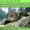 hermit daniil sihastrul stone house