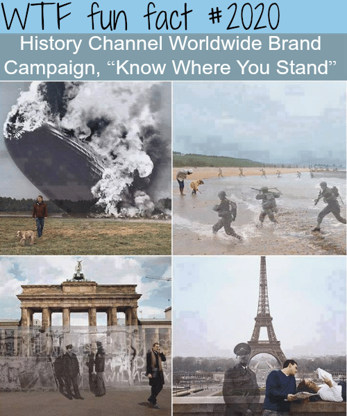History Channel “Know where you stand” - WTF fun facts