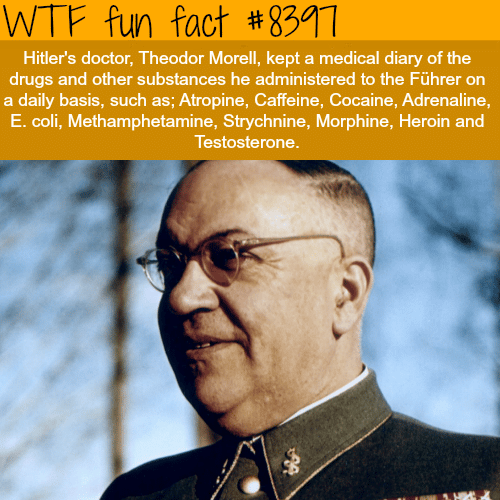 Hitler’s doctor - WTF fun facts