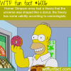 homer simpsons theory about the shape of the