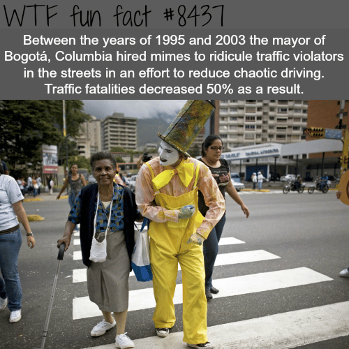How Columbia reduced traffic fatalities - WTF fun facts