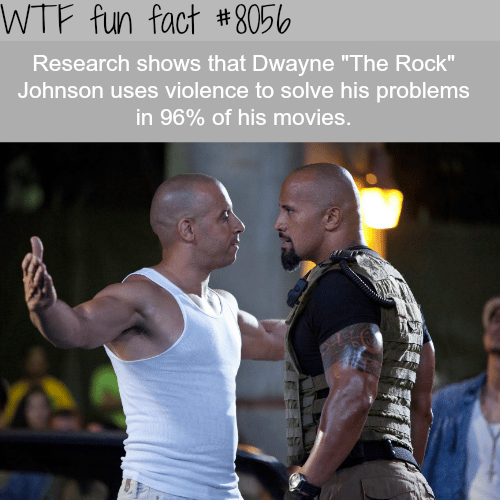 How Dwayne “The Rock” Johnson solves his problems - WTF fun fact