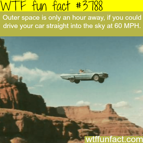 How far is outer space? - WTF fun facts