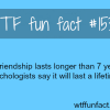 how long can friendship lasts