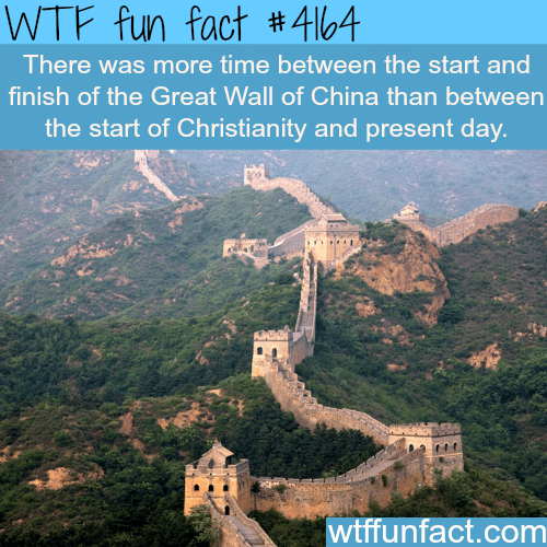 How long did it take to build the Great Wall of China -  WTF fun facts