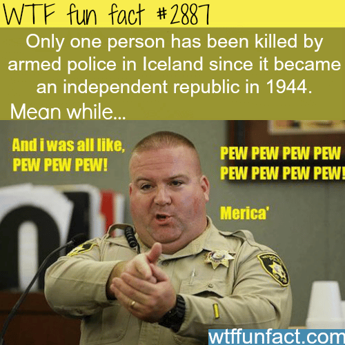 How many people do the police kill? -  WTF fun facts