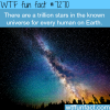 how many stars in the universe wtf fun fact