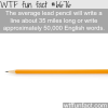 how many words can a lead pencil write wtf fun