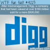 how much digg was sold for