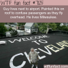 how one man pranks people who fly to his city