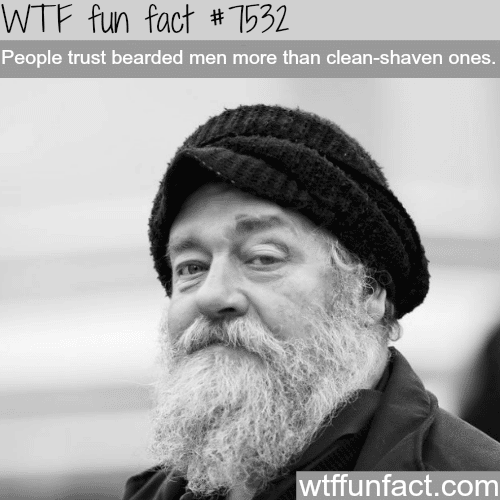 How people perceive beards - WTF fun facts