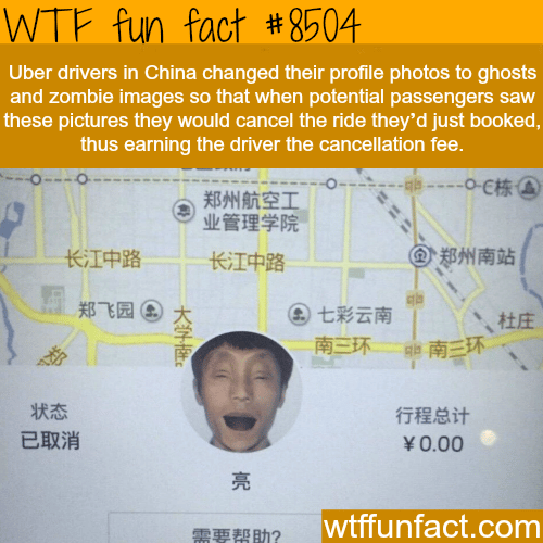 How some Uber drivers in China make money - WTF fun facts