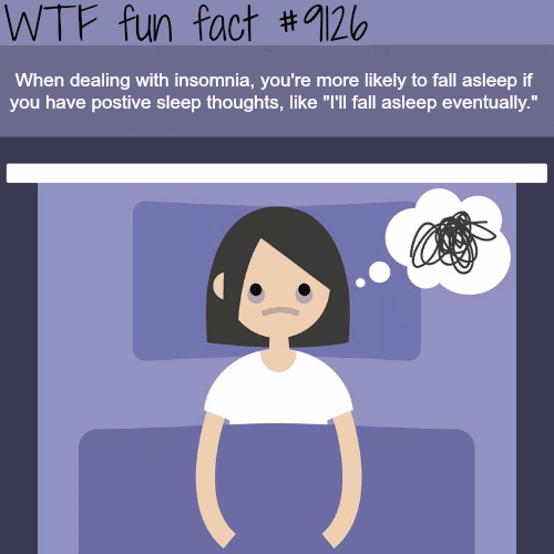 How to deal with insomnia - WTF fun fact