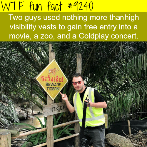 How to get inside anywhere for free - WTF fun fact