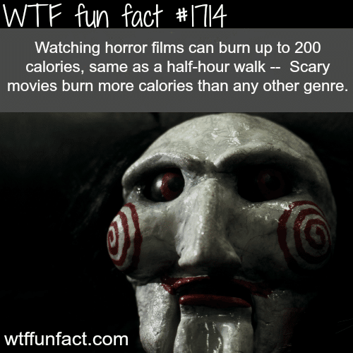 How to lose weight by watching movies - WTF fun facts