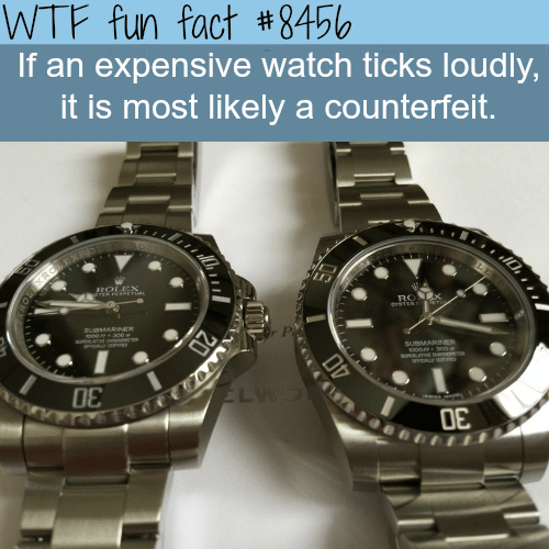 How to tell if a watch is fake - WTF fun facts