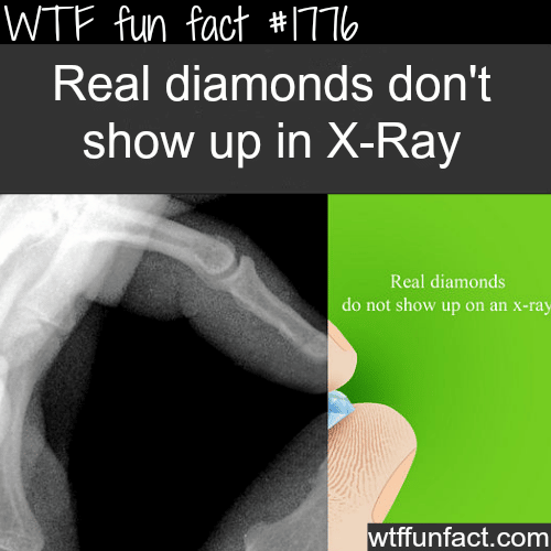 How to tell if it’s a real diamond - WTF fun facts