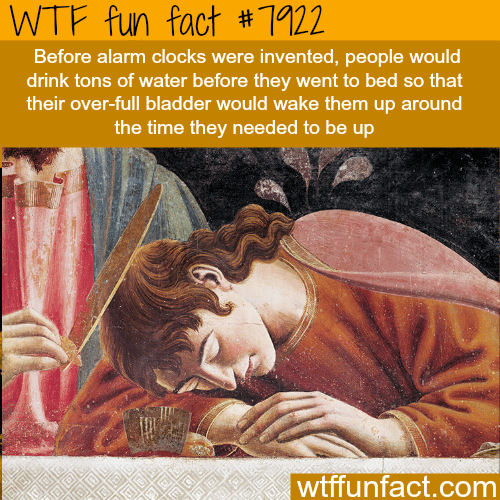 How to wake yourself up without alarm clock - WTF fun facts