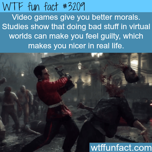 How video games are good for people -  WTF fun facts