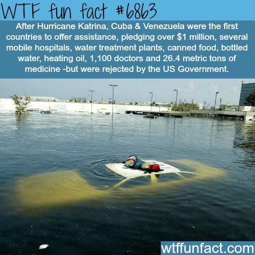 Hurricane Katrina - WTF fun fact