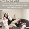 husbands caused more stress than kids for almost