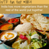 indias vegetarians population wtf fun facts