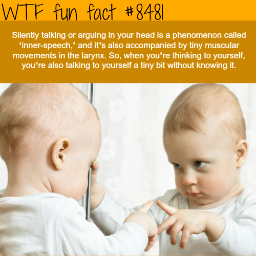 Inner Speech - WTF fun facts