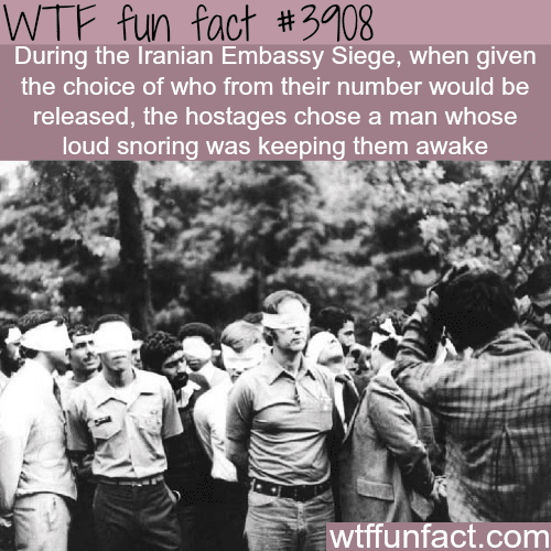 Iranian Embassy Siege facts - WTF fun facts