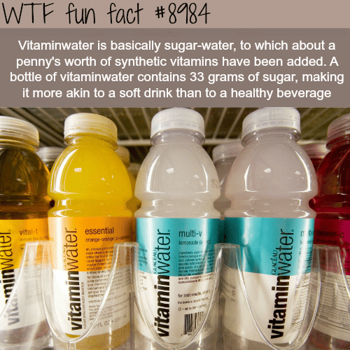 Is Vitaminwater Healthy for You? - WTF fun fact