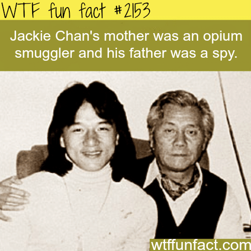 Jackie Chan’s parents - WTF fun facts