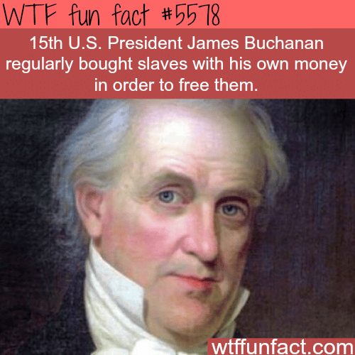 James Buchanan - WTF fun facts
