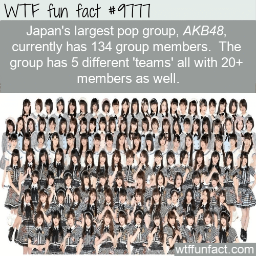 Japan’s largest pop group