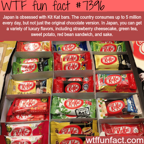 Japan’s love for Kit Kat - WTF fun facts